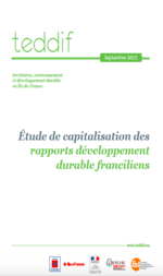 Couverture étude de capitalisation des RDD franciliens