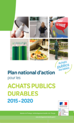 Couverture - Plan national d'action pour les achats publics durables
